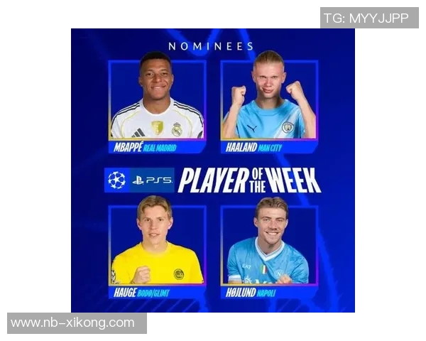 欧冠周最佳阵容揭晓霍伊伦姆巴佩锋线搭档厄德高海于格成功入选